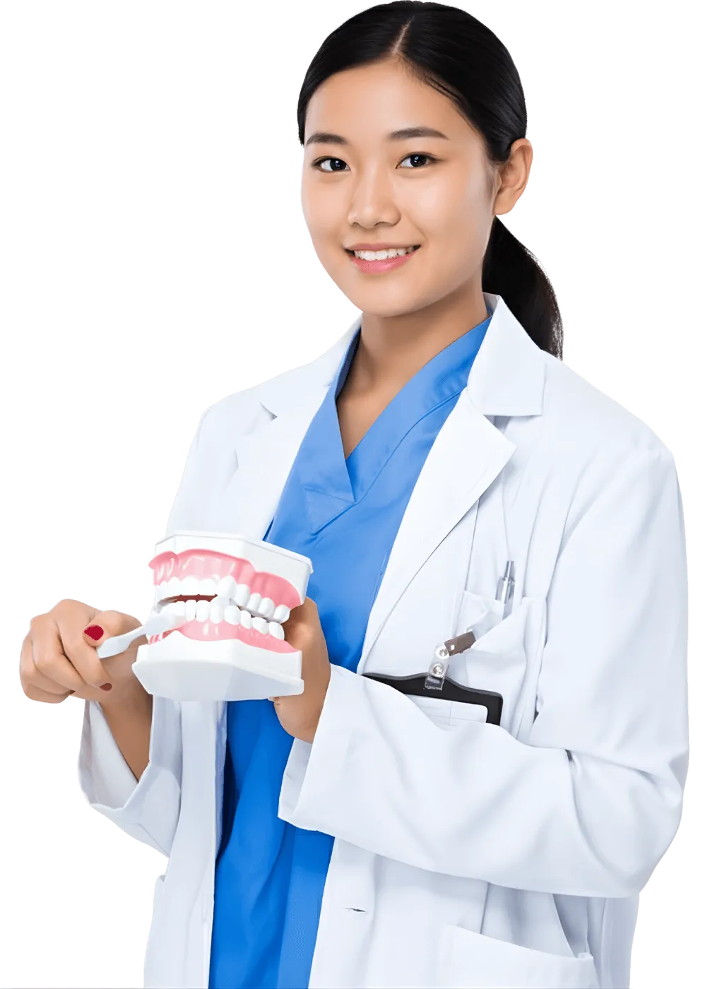 Beautiful smiling doctor